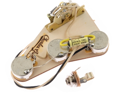 Henrix 3 Way Strat Pre-Wired Jupiter Kit (Blend for Middle)