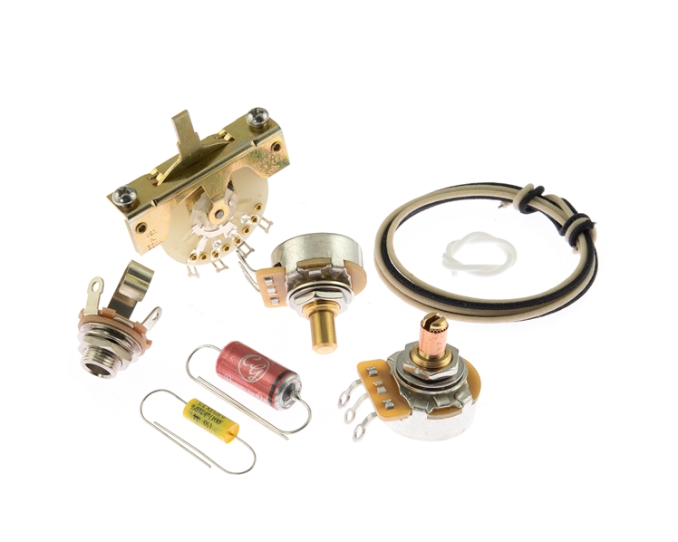 Complete PIO Tele / Esquire Eldred Mod Electronics Upgrade Kit