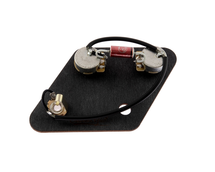 Pre-Wired Premium Vintage Paper in Oil Les Paul Junior Upgrade Kit