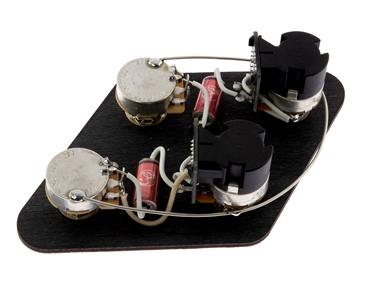 Pre-Wired Premium Vintage Paper in Oil Les Paul Coil Split/Phase Long Shaft Upgrade Kit