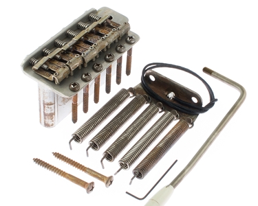 Callaham Vintage Strat Bridge Kit Left EX Aged Finish