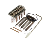 Callaham Vintage Strat Bridge Kit Left Handed EX Aged Finish