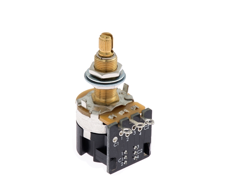 CTS 500K DPDT Push-Pull Pot Long Shaft