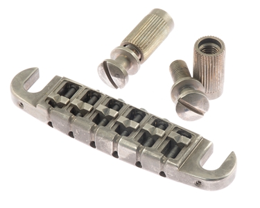 ABM 3024N Adjustable Wrap Around Bell Brass Bridge De-Shined Nickel