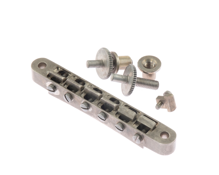 ABM 2500N Bell Brass ABR-Style in Nashville Form De Shined Nickel Bridge Kit