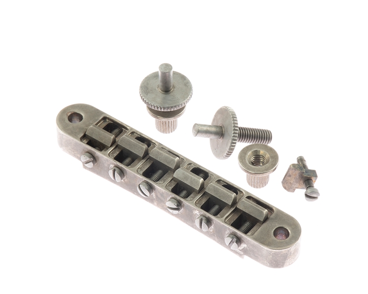 ABM 2504N Bell Brass Nashville De Shined Nickel Bridge Kit