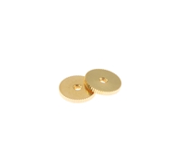 ABR-1 Thumbwheel Brass Vintage Thin Gold