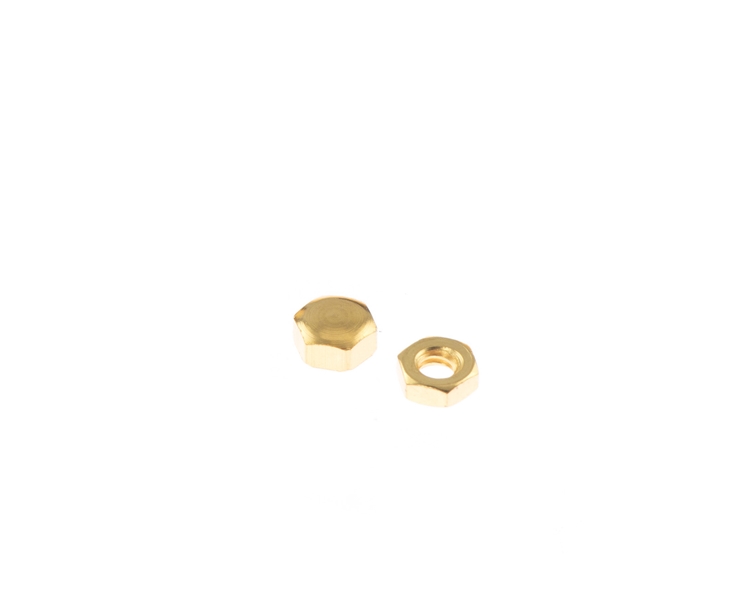 Gibson Style ES Series Pickguard Bracket Open & Blind Nut Gold