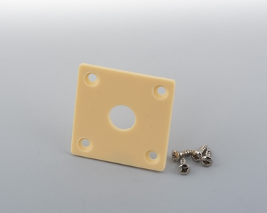 Vintage Relic 50's Square Ivory Jack Plate