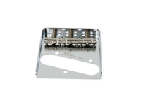 Gotoh Tele Bridge Chrome "in Tune" Titanium  Saddles TI-TC1C