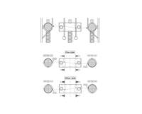 Gotoh In-Tune Saddles Brass