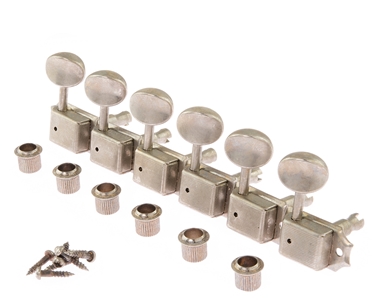 Vintage Relic Gotoh 6 In Line Vintage Style No Logo Tuners 