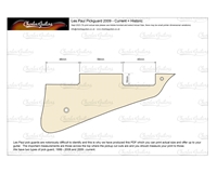 LP Pickguard Bone White 2009 to Current Incl Historic