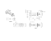 Switchcraft Long Shaft 3 Way Toggle Switch