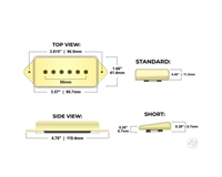 Lindy Fralin Hum-Cancelling P90 Dogear MTO